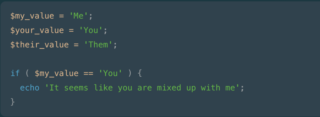 Line break for WordPress Coding Standards